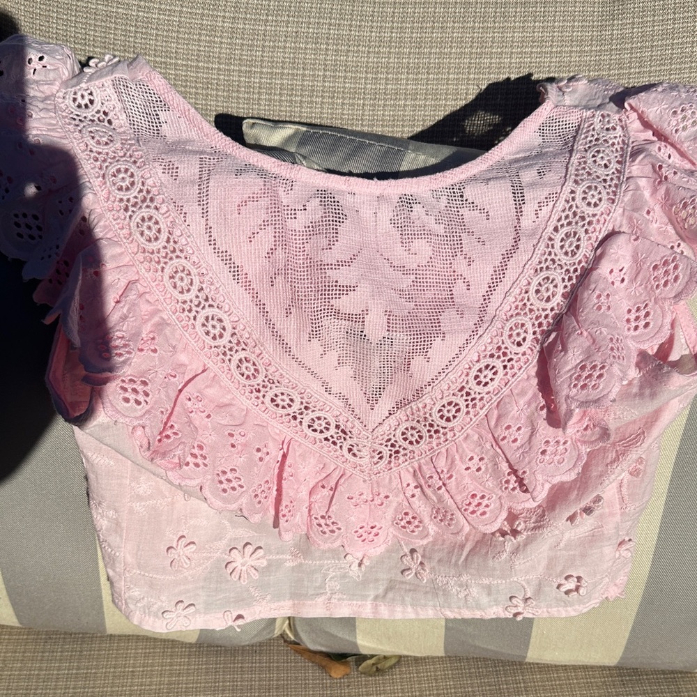 Altar’d state STACEY embroidered top! NWT - Picture 3 of 10